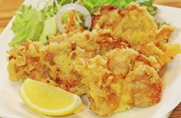 若鶏のとり天 若鶏のとり天